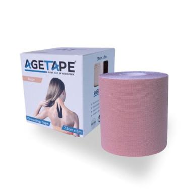 Imagem de Agetape Kinesiology Tape 7,5cm X 5m - Bege, Bege