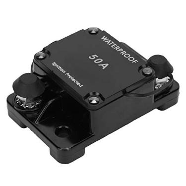 Imagem de Disjuntor de Reinicialização Automática do Fusível Interruptor à Prova D'água DC12-24V HT-608 para Modificação do Audiovisual (50a)