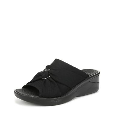 Imagem de Bzees For Lifestride Sandália feminina Serenade Slide Wedge, Preto, 41