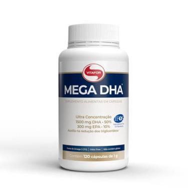 Imagem de Mega DHA Ômega 3 Ultra Concentração 120 Cápsulas  Vitafor