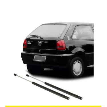 Imagem de Par Amortecedor Pistão Porta Malas Tampa Traseira Gol G2 Bola 95/99 com limpador traseiro