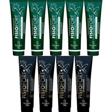 Imagem de Kit 5 Pomada Fisiofort 150G 4 Pomada Fisiofort Premium 150G