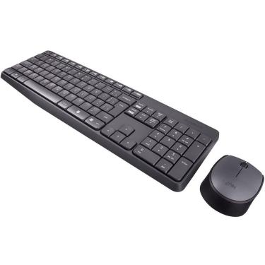 Imagem de Combo Teclado e Mouse Logitech MK235 s/ Fio 920-007903