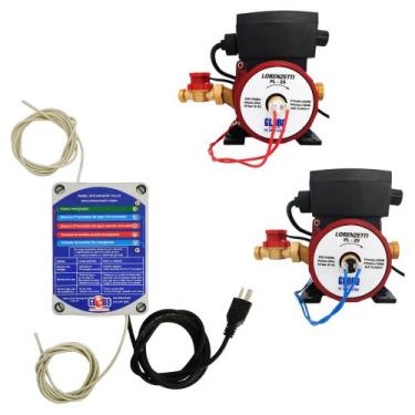 Imagem de Pressurizador Duplo Agua Quente Fria 20mca Lorenzetti Pl20 - Globo Res