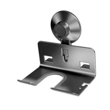 Imagem de Kokiya Hair Secer Helder Tool Tool Organizer Hairdressing Supply Aluminium Hair Secer Organizador Rack de secador de cabelo para hotel barbeiro em casa