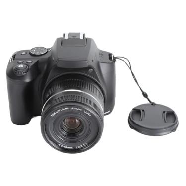 Imagem de Câmera digital 4K de 64 MP com zoom de 40X, tela flip de 3 polegadas, foco automático e fotografia, conectividade WiFi