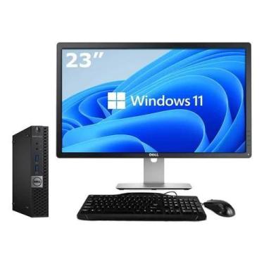 Imagem de Cpu Dell 3050 Mini I5 7ger 8gb 240ssd Win11  Monitor 23pol