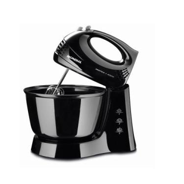 Imagem de Batedeira Mondial B-44B 400W, Preto, 110V