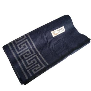 Imagem de Cachecol Masculino Elegante Inverno Lã Macio Estiloso Casual - Cashmer