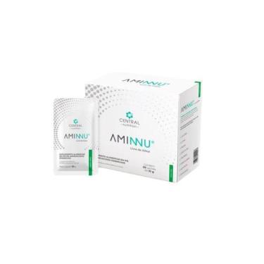 Imagem de Aminnu Sem Xilitol-30 Sachês- Central Nutrition- Limão, Limão