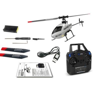 Imagem de Helicóptero RC De 6 Canais C129 V2 Controle Remoto Carregamento Brinqu