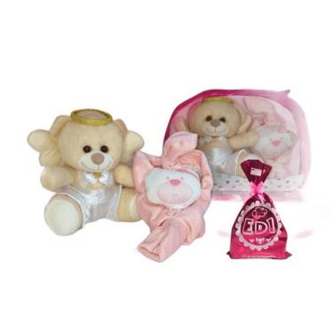Imagem de Kit Presente do Bebê Recém Nascido Maternidade Chá Fraldas Revelação N