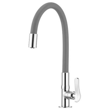 Imagem de Torneira Mesa Articulável Lorenflex Gray 1177 G27 Lorenzetti