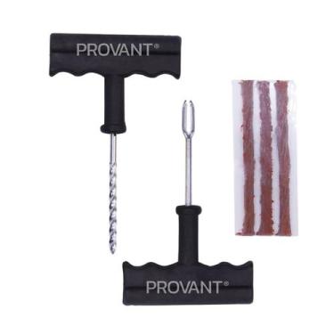 Imagem de Kit Conserto Reparo Pneu Carro Moto Sem Câmara - NoBrand