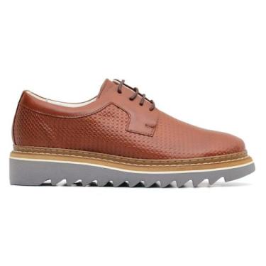 Imagem de Sapato Casual Masculino Tratorado Trice Em Couro 7500 - Mr.Light, Cast