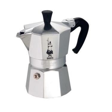 Imagem de Cafeteira Nuova Moka Express Bialetti Em Alumínio 4 Xícaras Alumínio