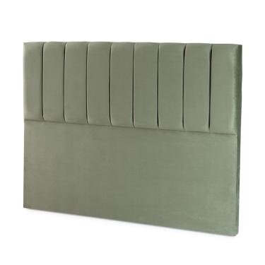 Imagem de Cabeceira Veneza King Madeira Maciça Turkey Oliva