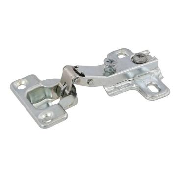 Imagem de Dobradiça De Pressão Chapa Curva P/ Móveis