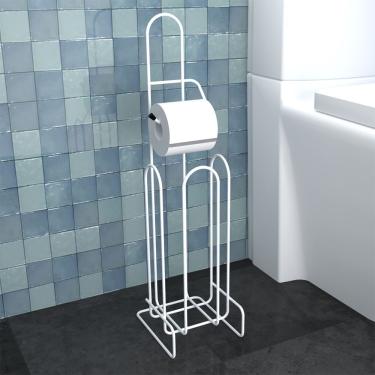 Imagem de Porta Papel Higiênico De Chão Isabela Branco