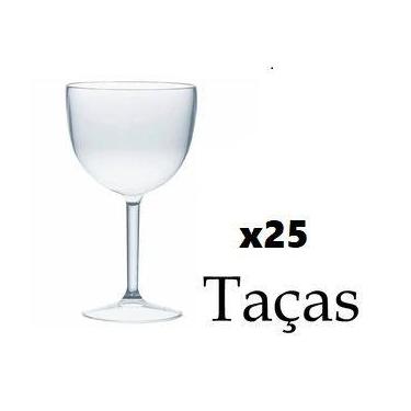 Imagem de KIT 10 TAÇAS DE GIN 600ml ACRILICO TRANSPARENTE - Buteco e Decor