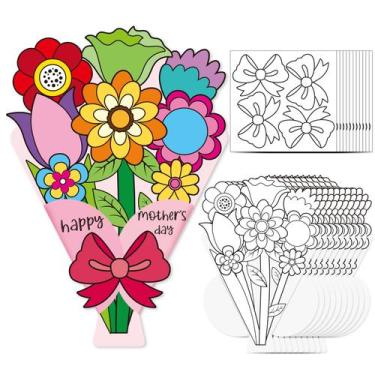 Imagem de Buquê de flores DIY CY2SIDE pinte o dia do seu professor