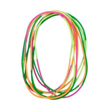 Imagem de Colar Neon Luz Negra - 10 Unidades - Festa Chic