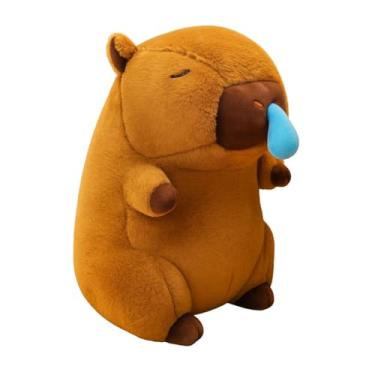 Imagem de Capivara de Pelúcia 23cm Macia – Capybara Gota Rinite
