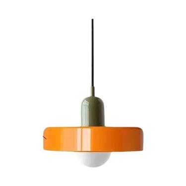 Imagem de Luminária Pendente De Vidro Nórdico Retrô E27 Led Lustre Para Sala De 