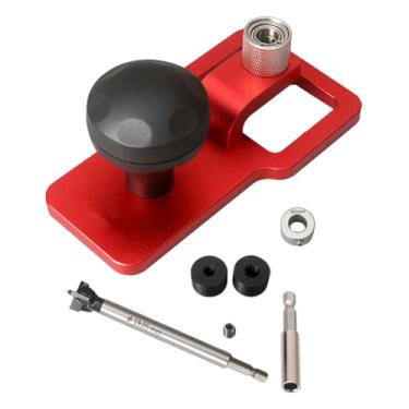 Imagem de WeiLaiKeQi Guia de perfuração vertical, ferramentas para furos de peças, localizador de punção para marcenaria, móveis, 19mm