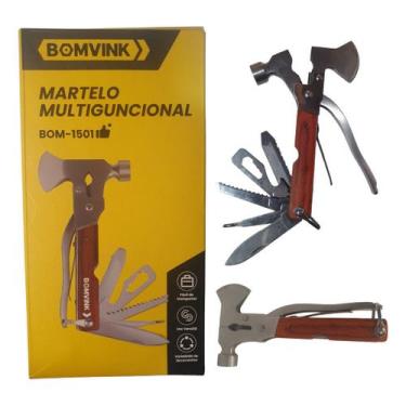 Imagem de Martelo Multifuncional 14 Em 1 Ferramenta Portátil Veicular - Bomvink