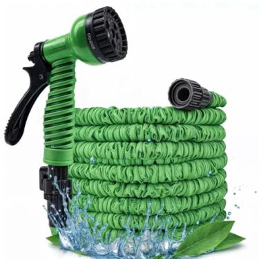 Imagem de Mangueira Mágica Expansível Com Esguicho 7 Tipos de Jato 15 Metros