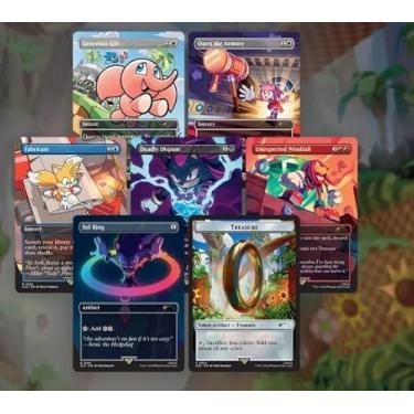 Imagem de Magic the Gathering Secret Lair x Sonic The Hedgehog: Chasing Gear - Foil Edition