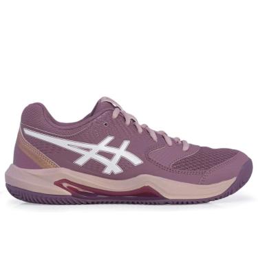 Imagem de Tênis Asics Gel Dedicate 8 Padel Roxo e Branco