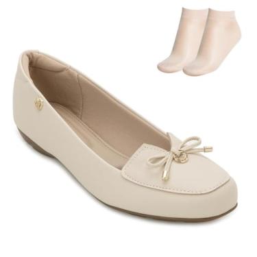 Imagem de Sapatilha Casual Modare Feminino, CREME,35