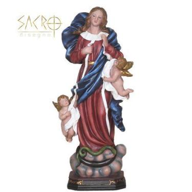 Imagem de Imagem Nossa Senhora Desatadora Dos Nós 30cm Resina - Sacro