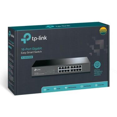 Imagem de Switch 16 Portas Tp-Link Gigabit Tl-Sg1016De