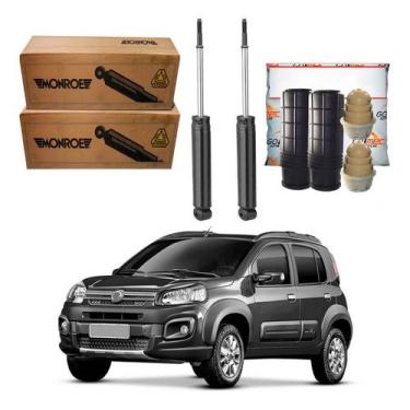 Imagem de Kit Amortecedor Traseiro Uno Way 1.0 1.3 2017 A 2022 - Monroe