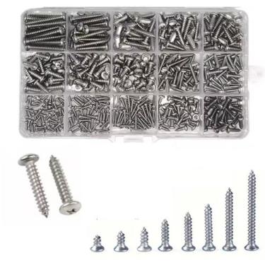 Imagem de Kit 460 parafusos philips autobrocantes inox m2 / m3 / m4 - CJFIX