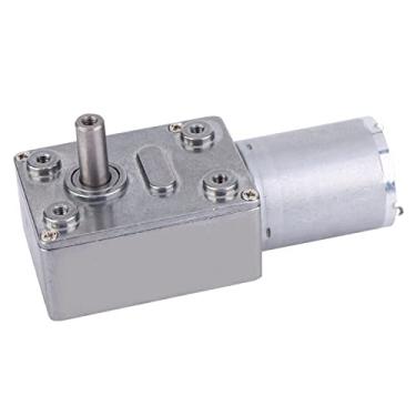 Imagem de Motor de redução de velocidade do micro tipo qanyegn, motor de redução de micro velocidade elétrica de alto torque, motor de engrenagem de torção grande 24V para múltiplos fins (24V ， 10rpm)
