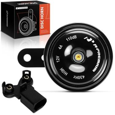 Imagem de A-Premium Buzina de carro elétrico compatível com Volkswagen Golf, Tiguan, CC, Touareg, Sagitar, Polo, Magotan, Phaeton, Skoda, Octavia, Superb, Porsche, Cayenne, Panamera e Audi A4, Q5, Q7, A5, A3