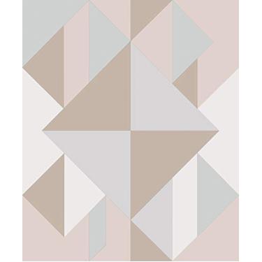 Imagem de Papel de Parede Vinílico geometrico 3d