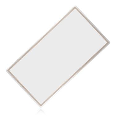 Imagem de GLADFRESIT Espelho de maquiagem portátil para carro, para-sol, espelho autoadesivo, cosmético, penteadeira, espelho para carro, caminhão, van