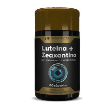 Imagem de Luteina 20Mg + Zeaxantina 3Mg Vitamina A C E Cobre Hf - Hf Suplementos