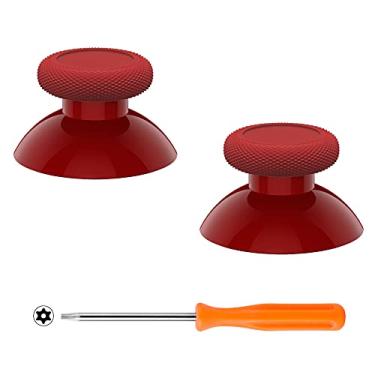 Imagem de eXtremeRate Replacement Thumbsticks for Xbox Series X & S, Joysticks Repair Kit for Xbox Wireless Controller, Custom Analog Stick Buttons for Xbox One S/X/Elite Controller - Carmine Red