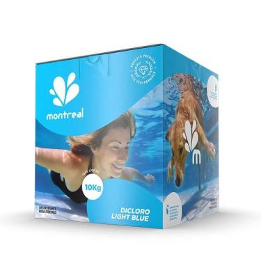 Imagem de Cloro Granulado Light Blue Caixa para Piscinas Montreal 10Kg