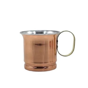 Imagem de Caneca Mexicana Moscow Mule Drinks Cobre Alça Bronze 470ml - Metal Art