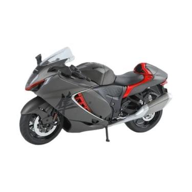 Imagem de Meninos Escala 1:9 Suzuki Hayabusa Modelo De Motocicleta Brinquedo Cor