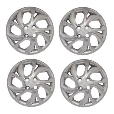 Imagem de Kit 4 Calota Aro 15 Compatível c/Roda HB20 HB20s 2020 - Grafite brilhante