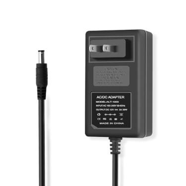 Imagem de Fonte de alimentação 12V 3A, adaptador CA 100-240V 50-60Hz para DC 12V 3A adaptador de cabo de alimentação com 【plugue cilíndrico de 5,5 mm x 2,5 mm】 para fitas de LED, impressoras 3D, roteadores