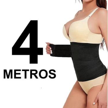 Imagem de Cinta Modeladora Elastico Alta Compressão Invisível 4 Metros - ARADESC